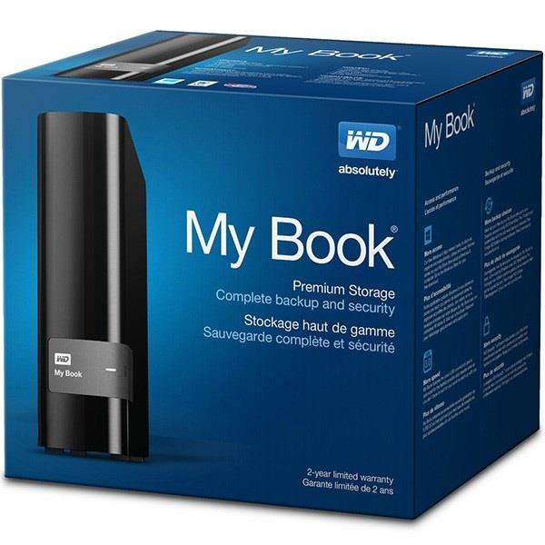 هارد دیسک وسترن دیجیتال مای بوک ظرفیت 2 ترابایت Western Digital My Book External Hard Drive - 2TB